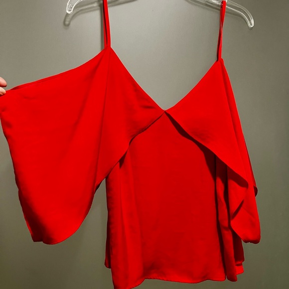 Red blouse top - Picture 2 of 3